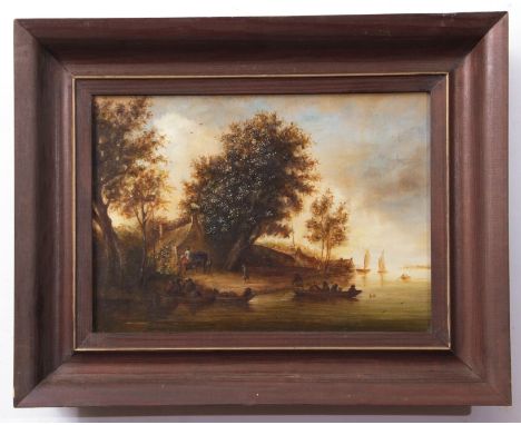 Hanna Toszczynska (20th century), Seascape and Lakeland scene, two oils on canvas, bearing inscriptions verso, 23 x 32cm and 