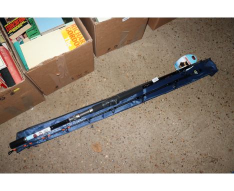 A Shakespeare ugly stick boat rod