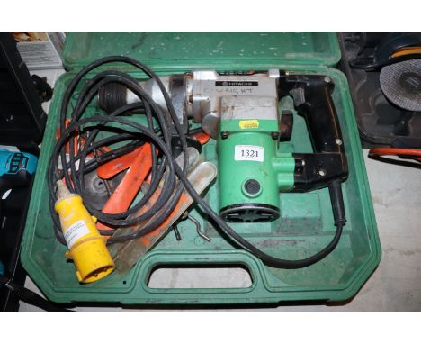 A Hitachi 110v SDS drill 