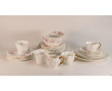 Wileman &amp; Co ( Foley) to include bread &amp; butter plate, 3 side plate, 2 cups &amp; saucers, milk jug ( spano lusta iri