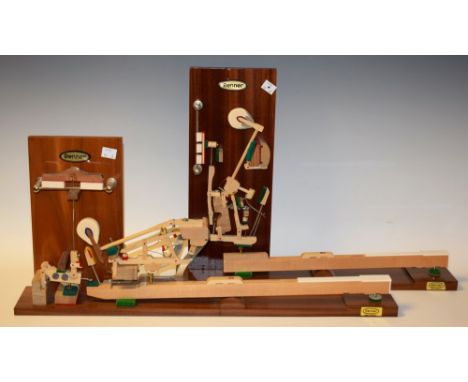 A Renner shop display piano key working model; another (2)