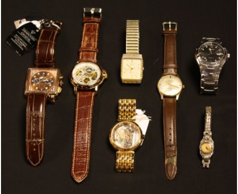 Watches - a vintage Rotary 1960's 9ct gold cased wristwatch, silvered dial, block baton markers, 17 jewel mechanical movement
