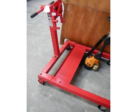 A Clarke engine stand.