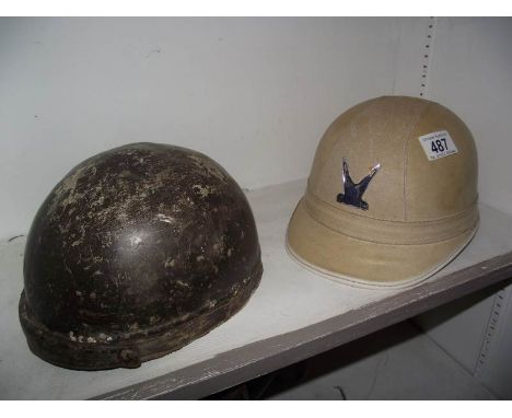 An Everoak corker and a pudding basin helmet.
