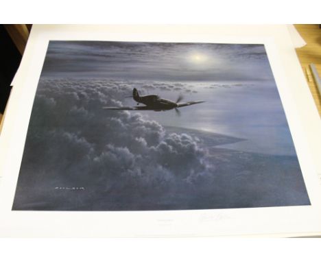 HUNTERS MOON BY GERALD COULSON - SIGNED PRINT