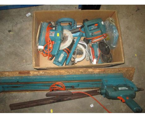 A SELECTION OF BLACK & DECKER POWER TOOLS