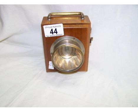 1920's German handmade bicycle lamp