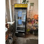 AVANTCO 1-DOOR GLASS MERCHANDISE COOLER MODEL 178GDC73, SN