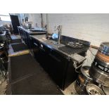 AVANTCO 3-DOOR KEG COOLER ON WHEELS, 2 TOWER (3 TAPS PER TOWER) MODEL UDD-24-72-HC, SN 6189 3322 170