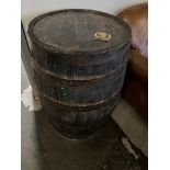 LOT OF: (5) DECORATIVE BARRELS