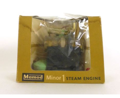A Mamod Minor 1 steam engine, boxed