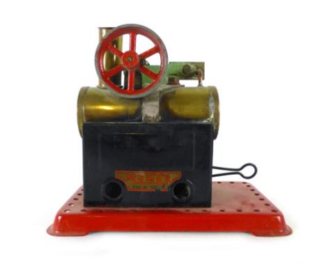 A Mamod steam engine model number MM1 