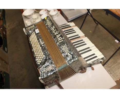 An Alvari piano accordion AF