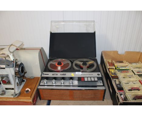 A Ferguson reel to reel tape recorder