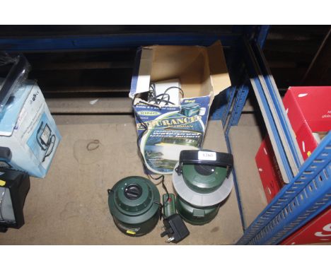 A Coleman rechargeable waterproof lantern