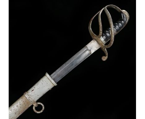 British 1821 pattern Light Cavalry Troopers sword by the maker Reeves &amp; Co of Birmingham, makers name stamped to sword sp