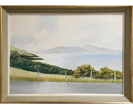 Leon O' Kennedy (1900-1979) Irish estuary scenes, a pair, signed, oils on board, 54cm by 77cm (2)