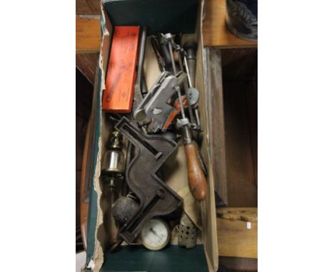 Collection of Mixed Vintage Tools including File-N-Joint, Boxed Williams Adjustable Wrench