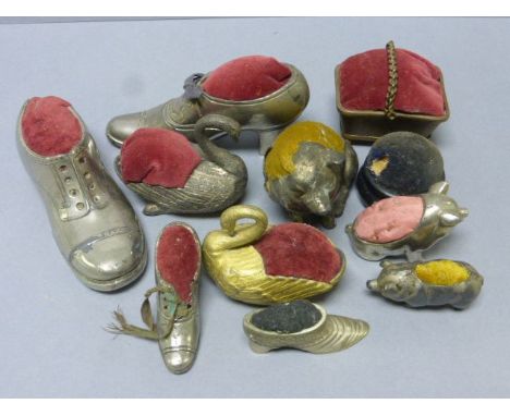 A collection of pin cushion