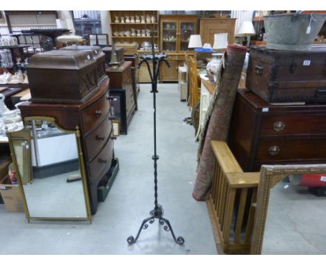 Wrought Iron Standard Lamp