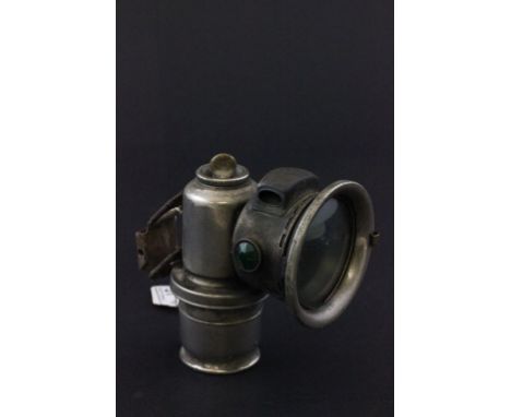 A vintage lucas calcia cadet cycle lamp 