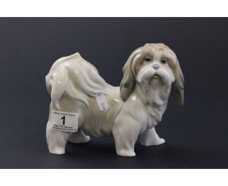 A Lladro model of a dog