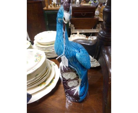 Glazed Chinese ceramic bird 