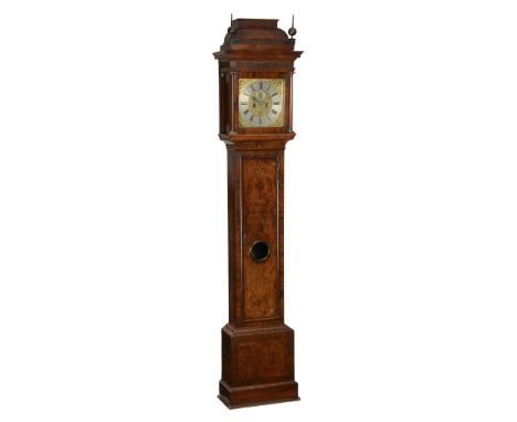 A Queen Anne walnut eight-day longcase clock Samuel Townson, London  A Queen Anne walnut eight-day longcase clock Samuel Town