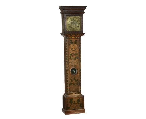 A William III walnut and floral marquetry eight-day longcase clock William...  A William III walnut and floral marquetry eigh