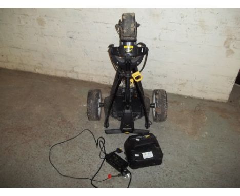 A POWERED GOLF CADDY MADE BY POWAKADDY
