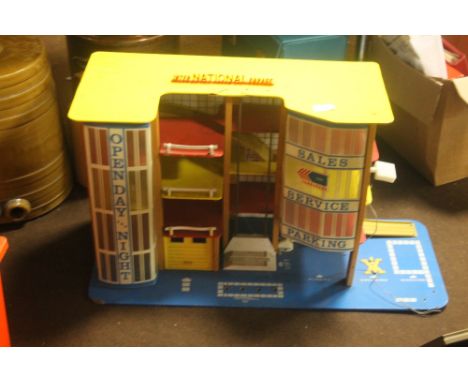 A VINTAGE INTERNATIONAL TOY GARAGE