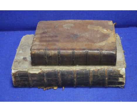 TWO VINTAGE BOOKS COMMENTARY UPON THE HISTORICAL BOOKS OF THE OLD TESTAMENT AND HISOIRE CIVILE DE NAPLES