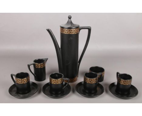 A Portmeirion part coffee set designed by Susan William Ellis.  