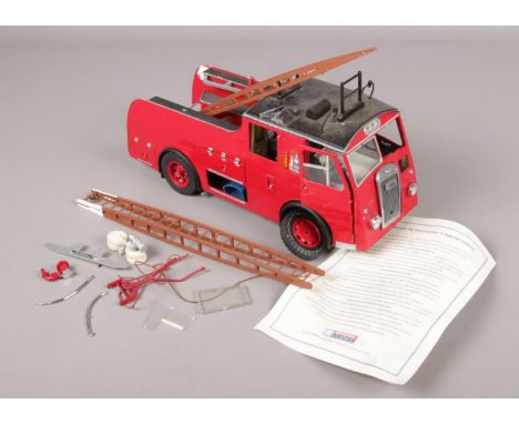 An Original Classics 1:18 scale model of a Dennis F8 Fire Engine. With certificate.  Some pieces loose. Unsure if complete.
