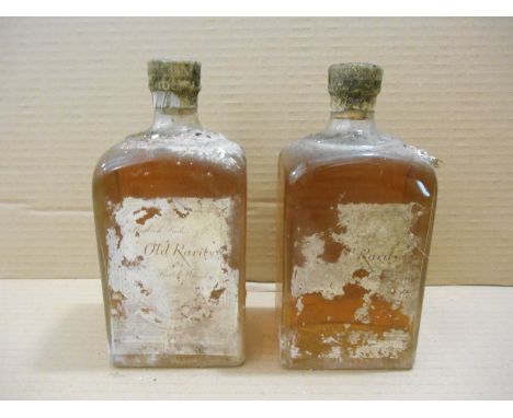 Bulloch Lades Old Rarity Scotch Whisky, 75% proof, two flask shape bottles (approx. 50-60cls) (2)