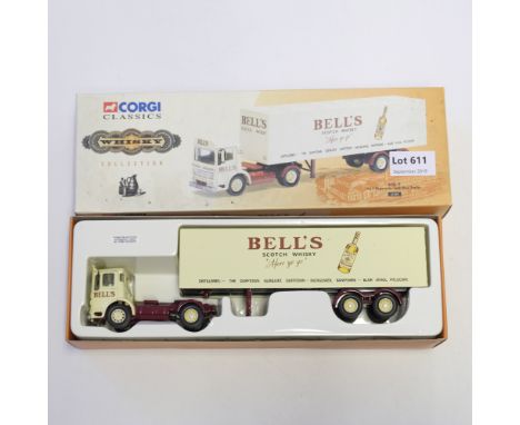Manufacturer  - Corgi | Description - AEC Ergomatic with Box Trailer - Bells | Stock Code - 21303 | Model Condition - 3/5 | B