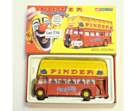 Manufacturer  - Corgi | Description - Double Decker Bus Daimler - Pinder Circus | Stock Code - 35202 | Model Condition - 5/5 