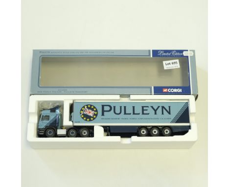 Manufacturer  - Corgi | Description - MAN Fridge Trailer - Pulleyn Transport | Stock Code - CC12005 | Model Condition - 5/5 |