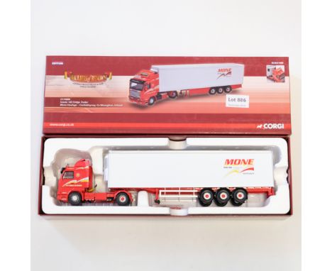 Manufacturer  - Corgi | Description - Scania 143 Fridge Trailer - Mone Haulage | Stock Code - CC14808 | Model Condition - 5/5