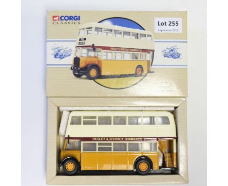 Manufacturer  - Corgi | Description - Guy Arab - Paisley &amp; District | Stock Code - 97313 | Model Condition - 5/5 | Box Co