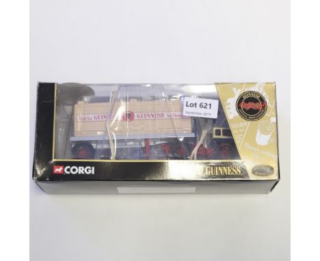 Manufacturer  - Corgi | Description - Bedford TK Platform Trailer &amp; Container - Guinness | Stock Code - 22504 | Model Con