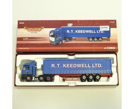 Manufacturer  - Corgi | Description - MAN TGA Curtainside - R.T. Keedwell Ltd | Stock Code - CC13423 | Model Condition - 5/5 