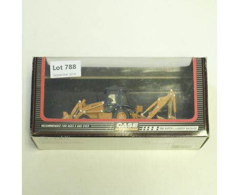 Manufacturer  - ERTL | Description - Case 590 Super L Loader  | Stock Code - 4545 | Model Condition - 5/5 | Box Condition - 3