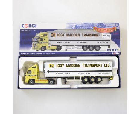 Manufacturer  - Corgi | Description - Volvo FH Fridge Trailer - Iggy Madden | Stock Code - CC14029 | Model Condition - 5/5 | 