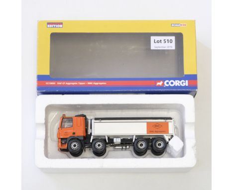 Manufacturer  - Corgi | Description - DAF CF Aggregate Tipper - RMC Aggregates | Stock Code - CC13604 | Model Condition - 5/5