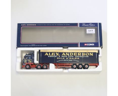 Manufacturer  - Corgi | Description - Volvo FH Bulker - Alex Anderson | Stock Code - CC12414 | Model Condition - 5/5 | Box Co