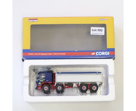 Manufacturer  - Corgi | Description - Volvo FM Aggregate Tipper - Pridemores Haulage | Stock Code - CC13513 | Model Condition