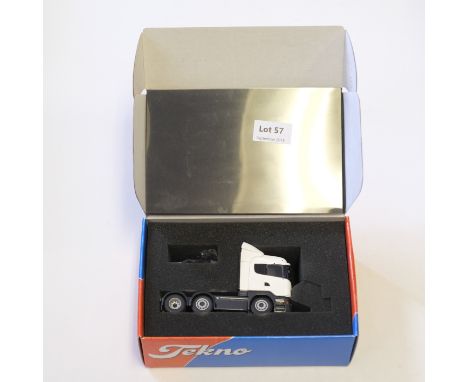 Manufacturer  - Tekno | Description - Scania R-series Highline 6x2 (2009) - Tekno Basics | Stock Code - 62275 | Model Conditi