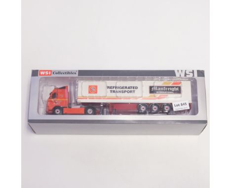 Manufacturer  - WSI | Description - Volvo FH02 Reefer Trailer - Manfreight | Stock Code - 9249 | Model Condition - 5/5 | Box 