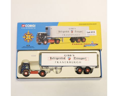 Manufacturer  - Corgi | Description - Atkinson Refrigerated Box Trailer - Gibbs Of Fraserburgh | Stock Code - 28201 | Model C